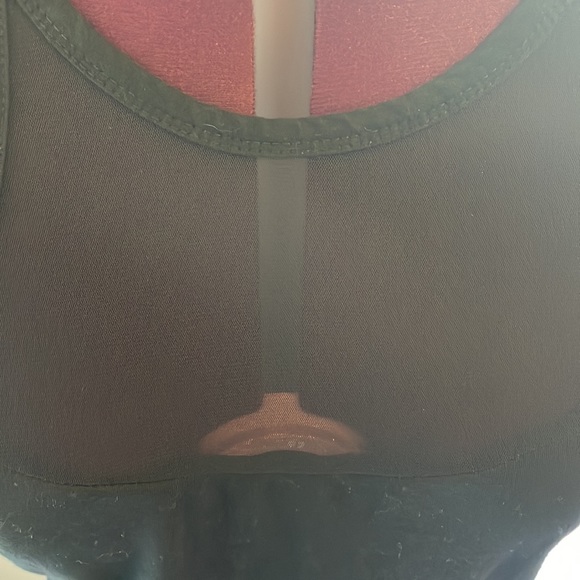 YOINS basic black tank sz XL - Picture 4 of 4